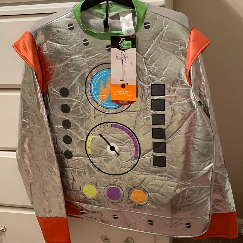 NWT Men’s Robot Halloween Costume